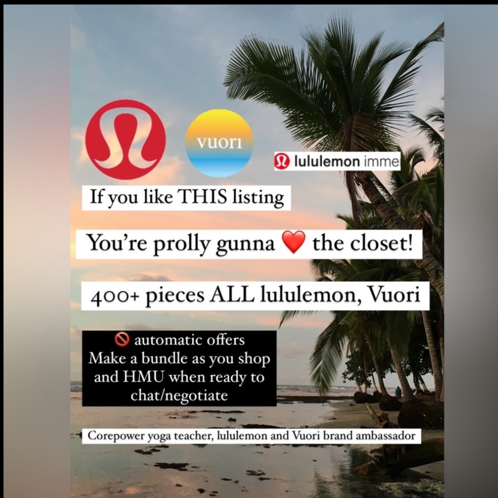 VUORI Villa Cami Romper• Pocketed with flowy shorts• Black• NWOT• Sz L - Picture 11 of 12